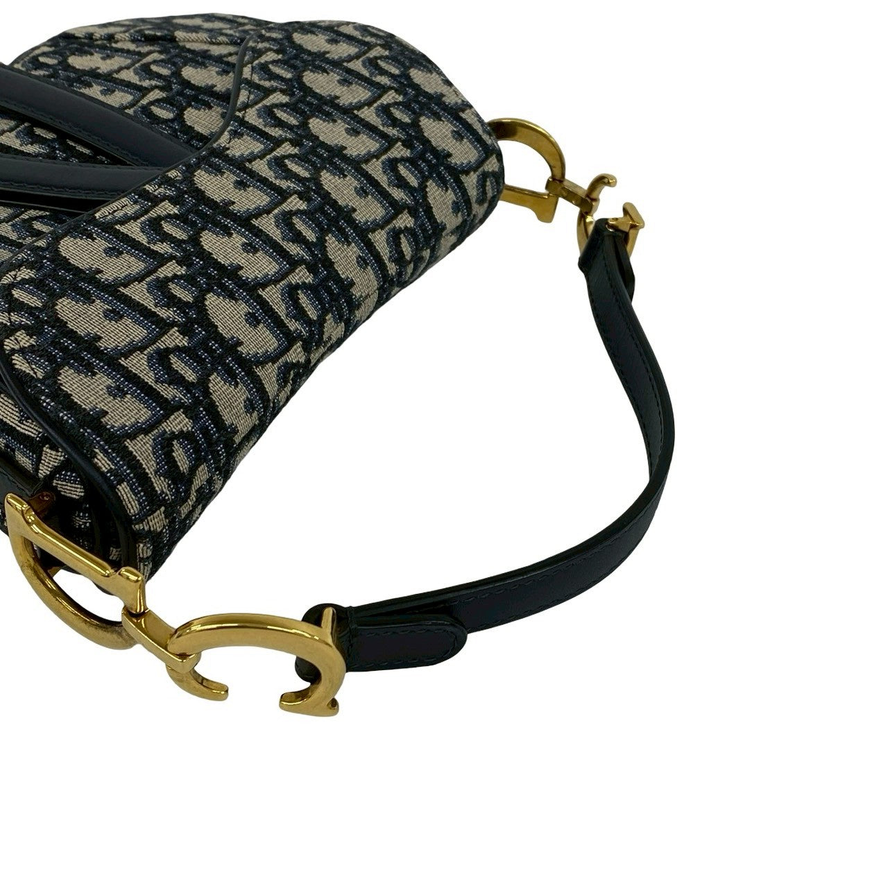 Christian Dior ディオール オブリーク サドルバッグ ショルダーバッグ 4