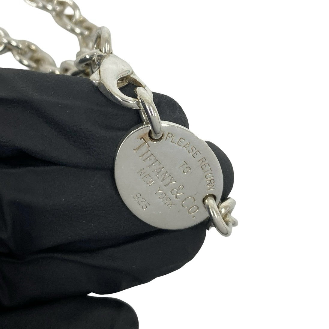 TIFFANY&Co. ティファニー リターントゥ ラウンドタグ ネックレス 3