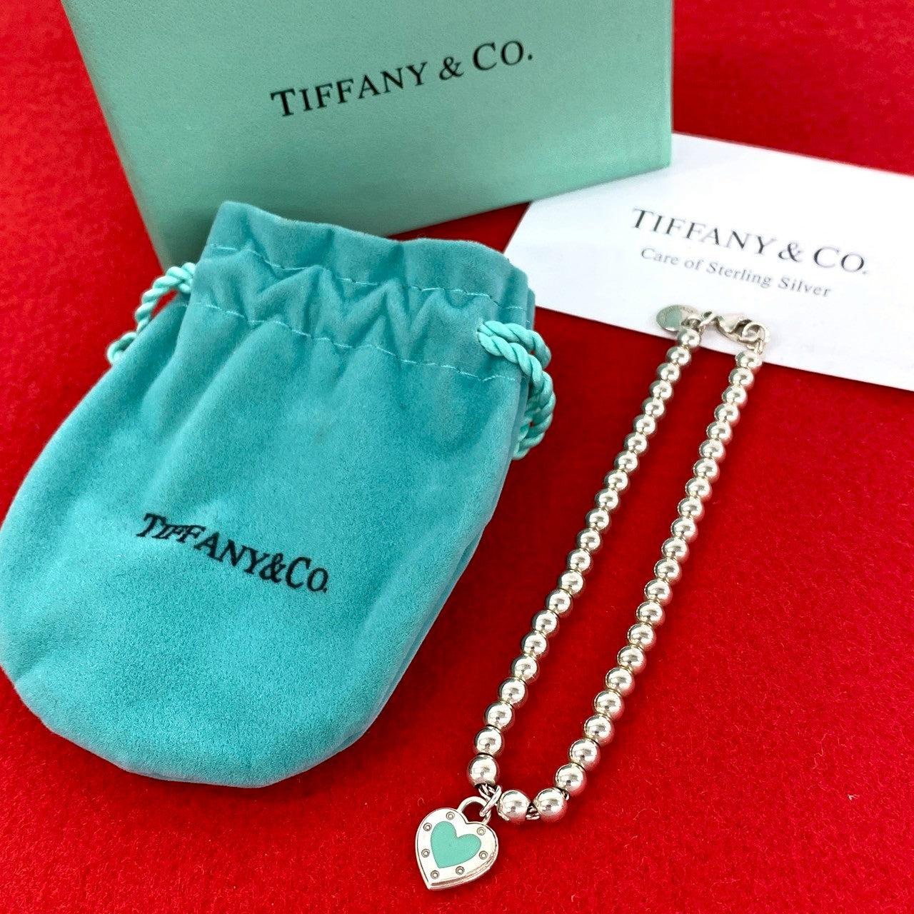 TIFFANY&Co. ティファニー (Vintage) リターントゥ ティファニー ビーズ ブレスレット