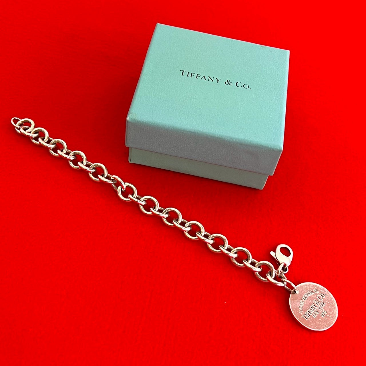 TIFFANY&Co. ティファニー リターントゥ ラウンドタグ ブレスレット