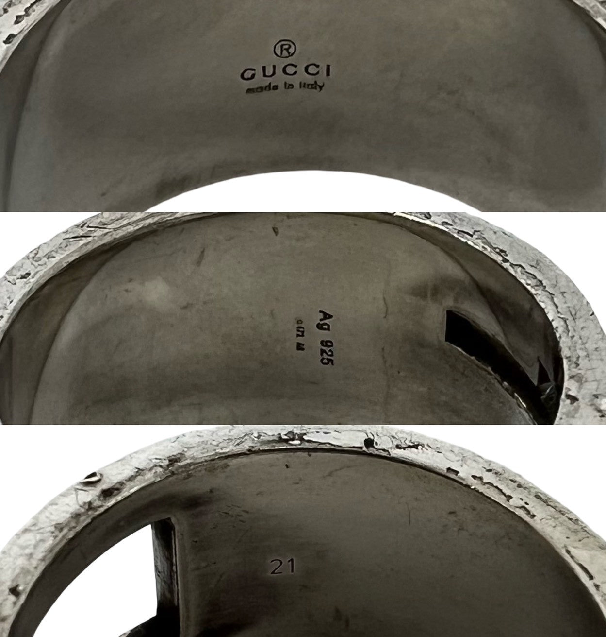 GUCCI グッチ スクエアG リング 指輪 3