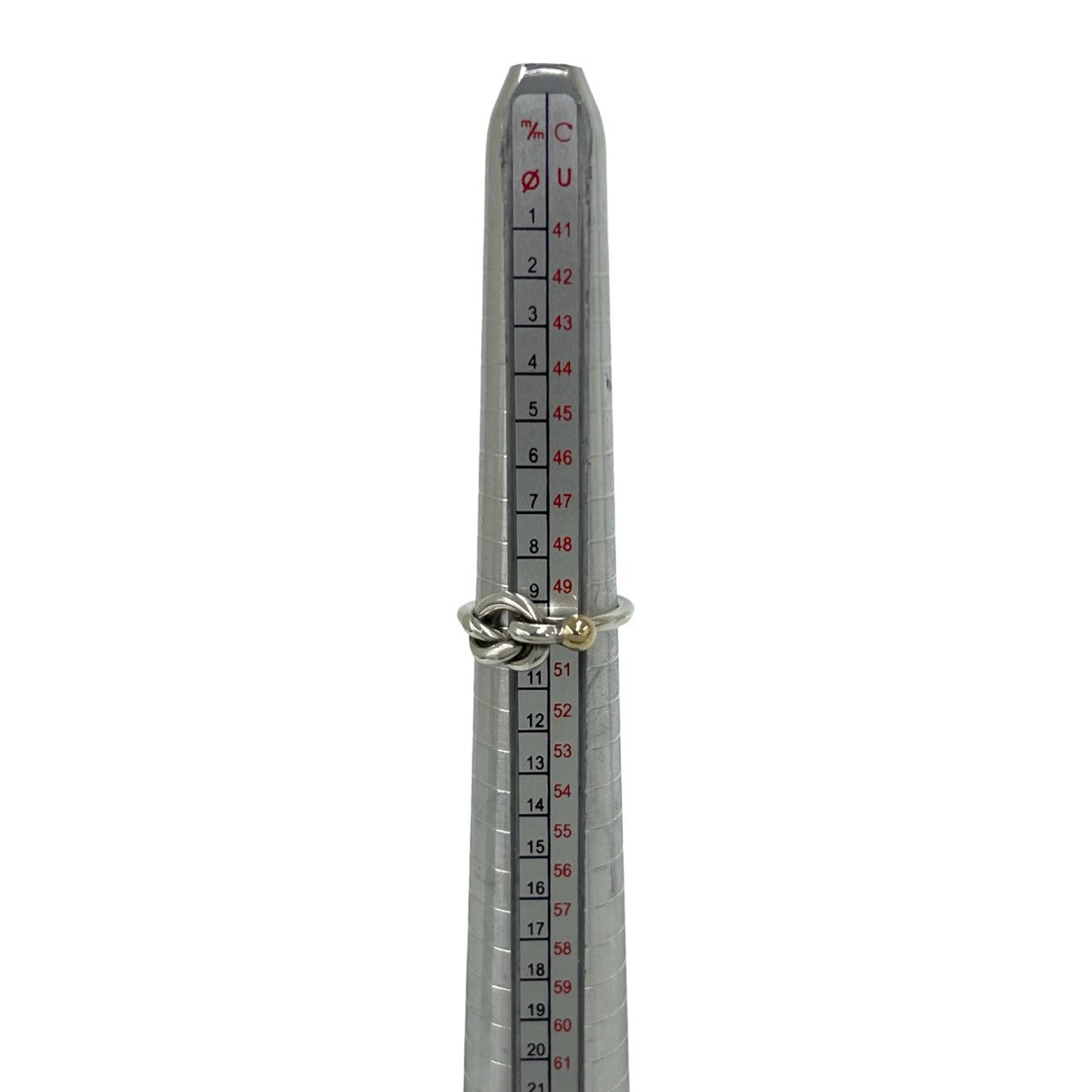 TIFFANY&Co. ティファニー (Vintage) ラブノット リング 指輪 10号 925 K14 585YG 7