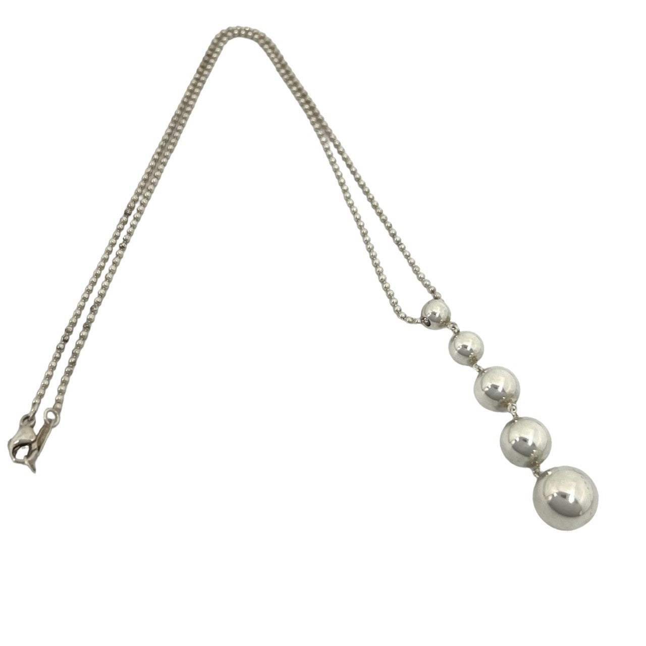 TIFFANY&Co. ティファニー グラジュエイテッド ドロップ ネックレス 5