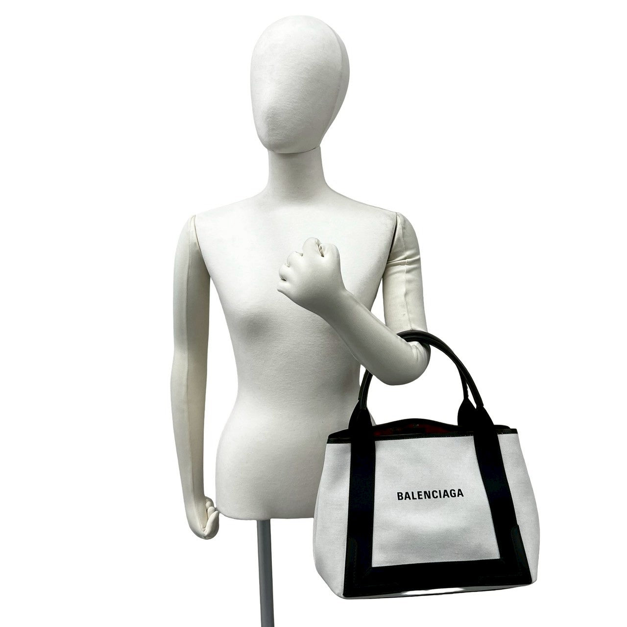 BALENCIAGA バレンシアガ ネイビーカバス トートバッグ 2