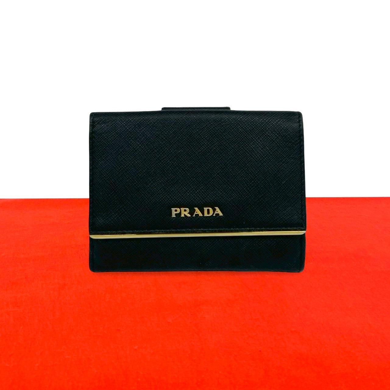 PRADA プラダ 二つ折り財布