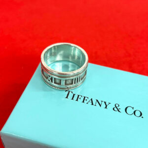 TIFFANY&Co. ティファニー (Vintage) アトラス ワイド リング 指輪 22号