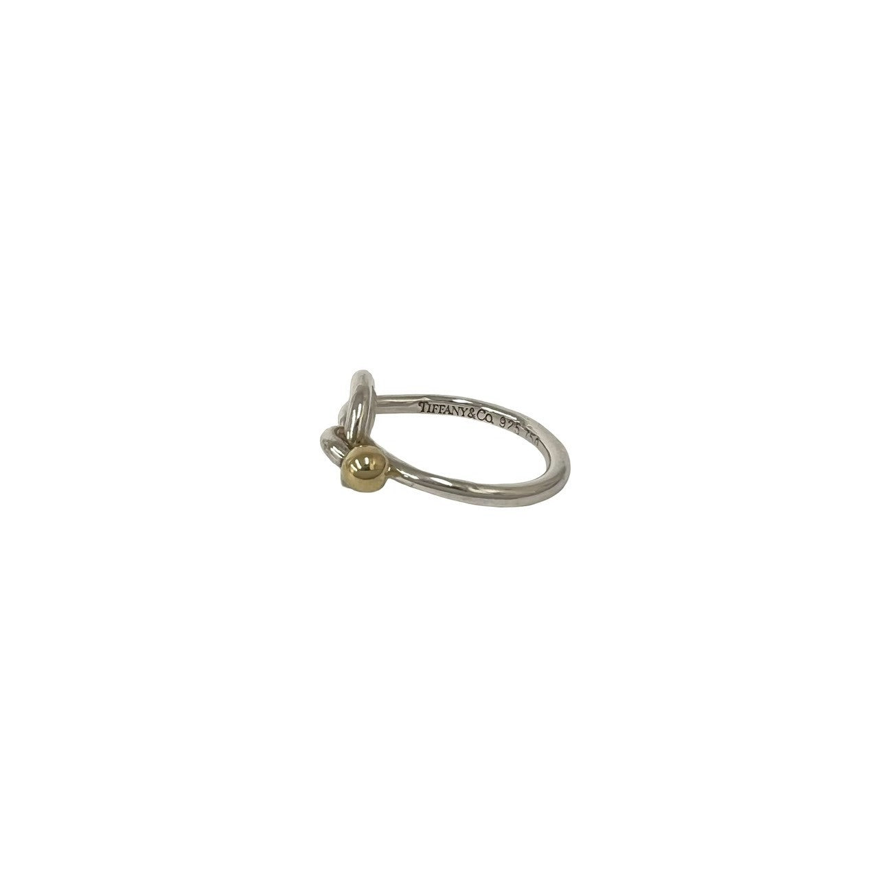 TIFFANY&Co. ティファニー (Vintage) ラブノット リング 925 K18 750YG 指輪 4