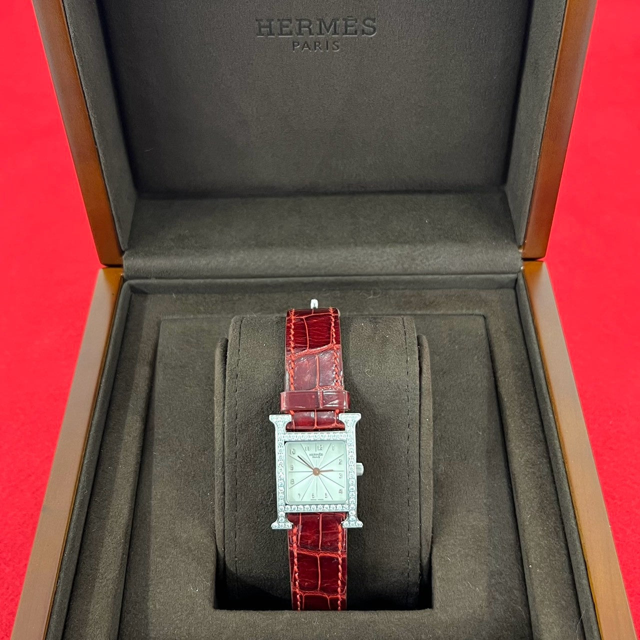 HERMES エルメス (Vintage) Hウォッチ 腕時計