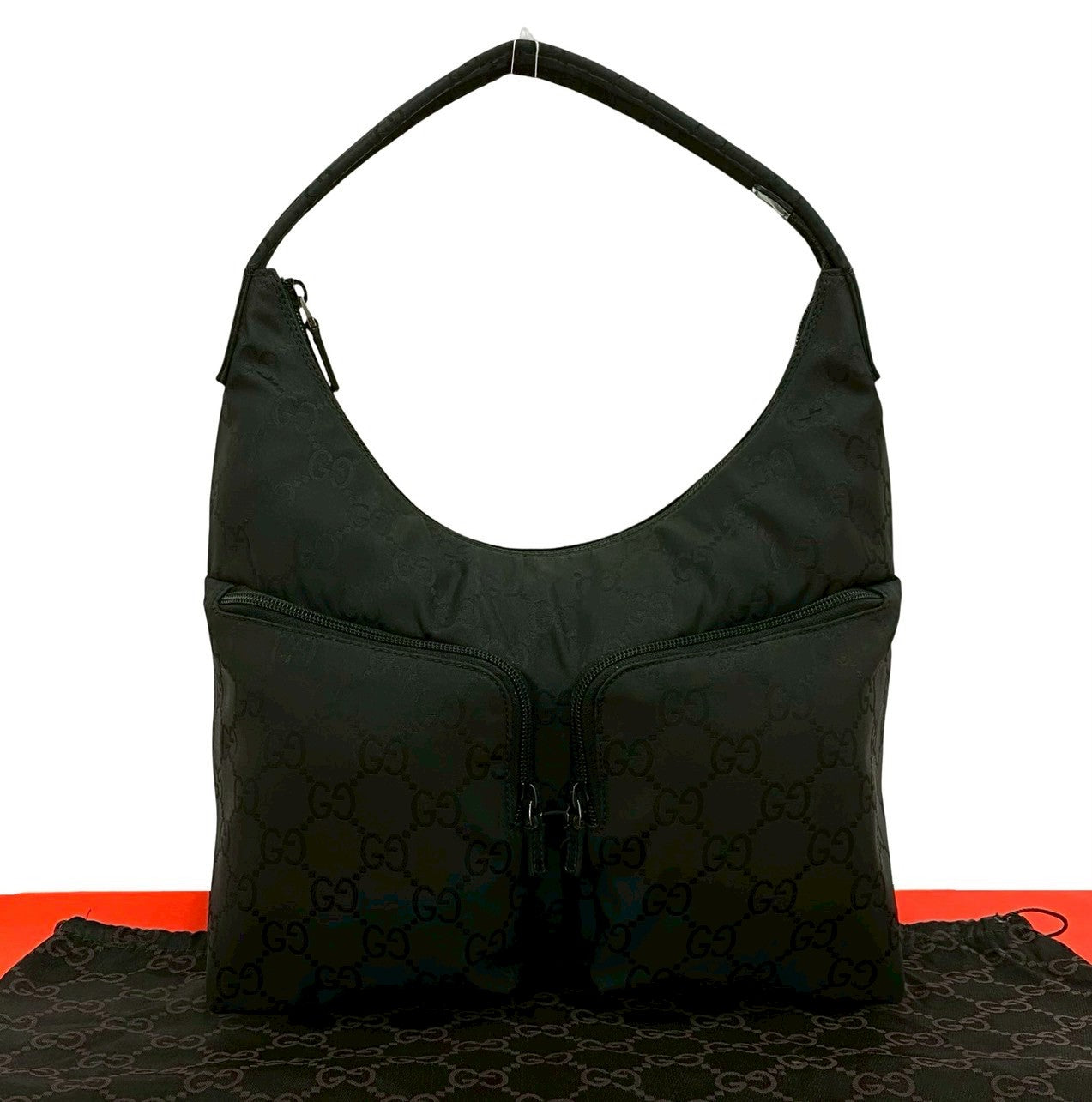 GUCCI グッチ GG ロゴ 柄 ショルダーバッグ