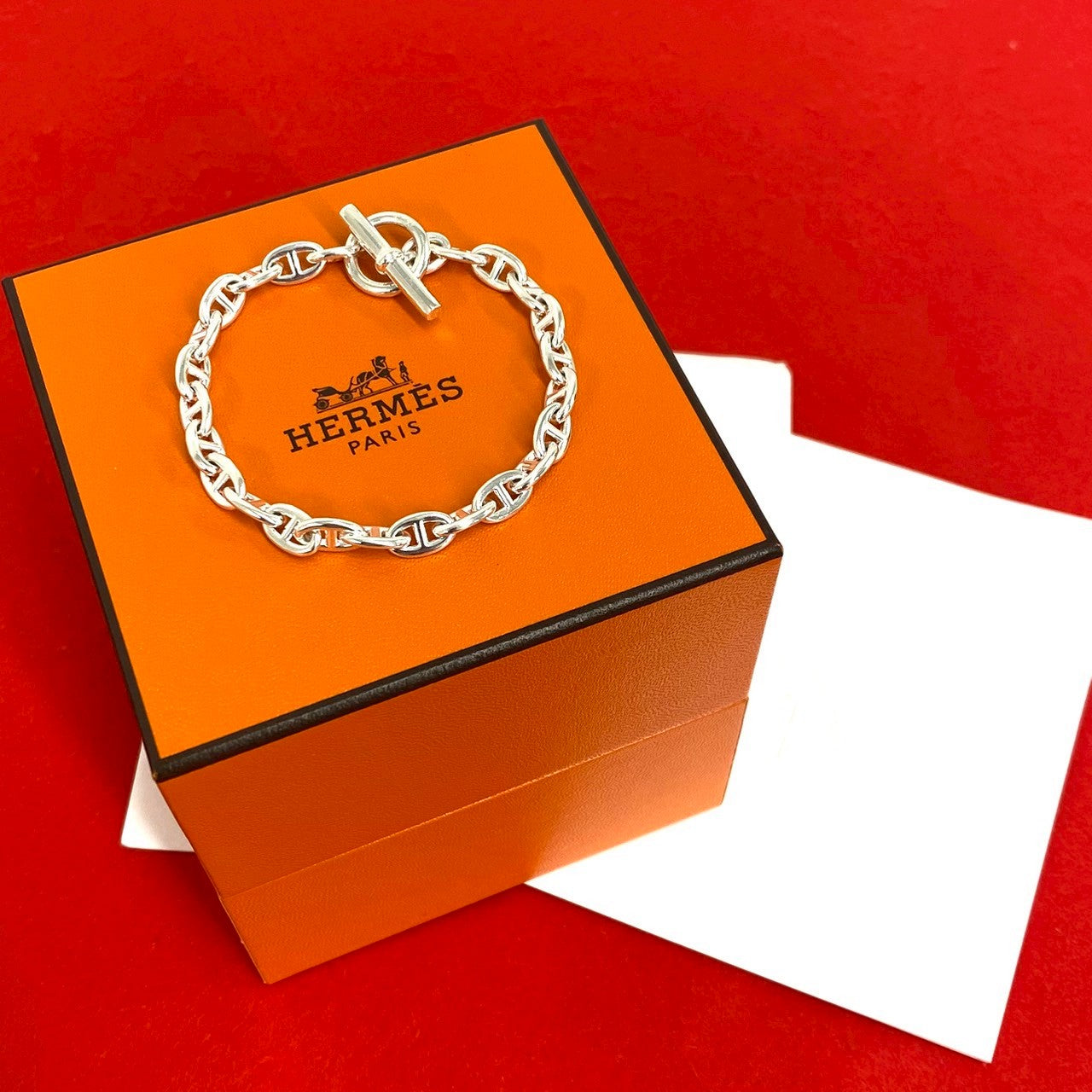 HERMES エルメス シェーヌダンクル TPM 24コマ ブレスレット