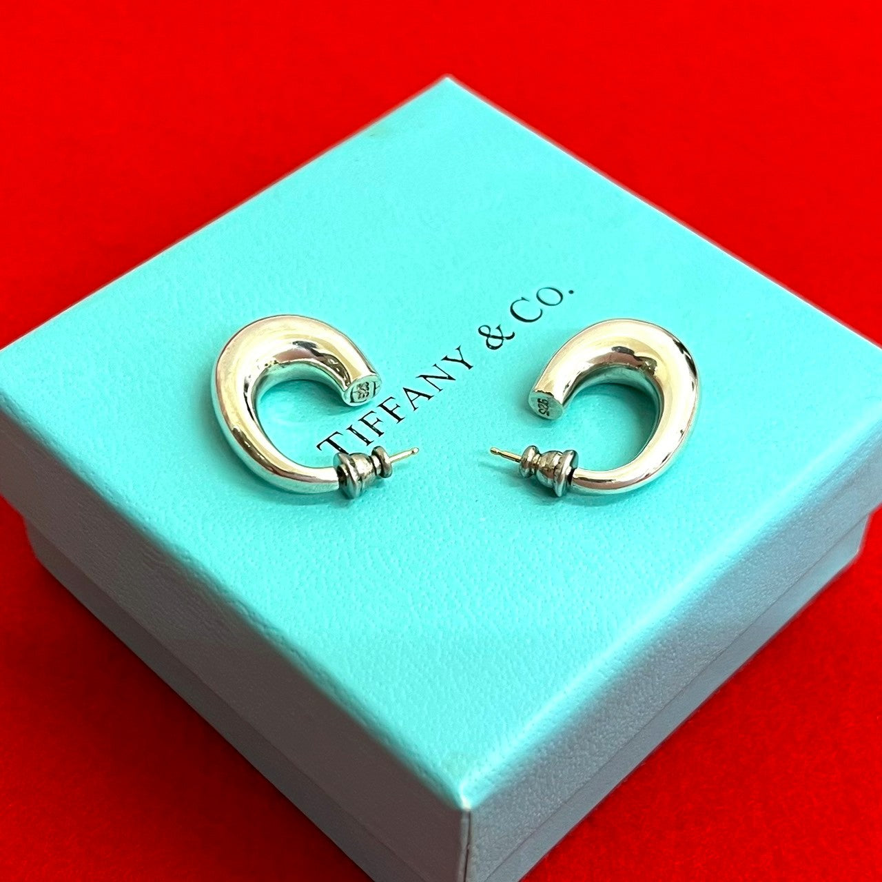 TIFFANY&Co. ティファニー ハーフフープ ピアス