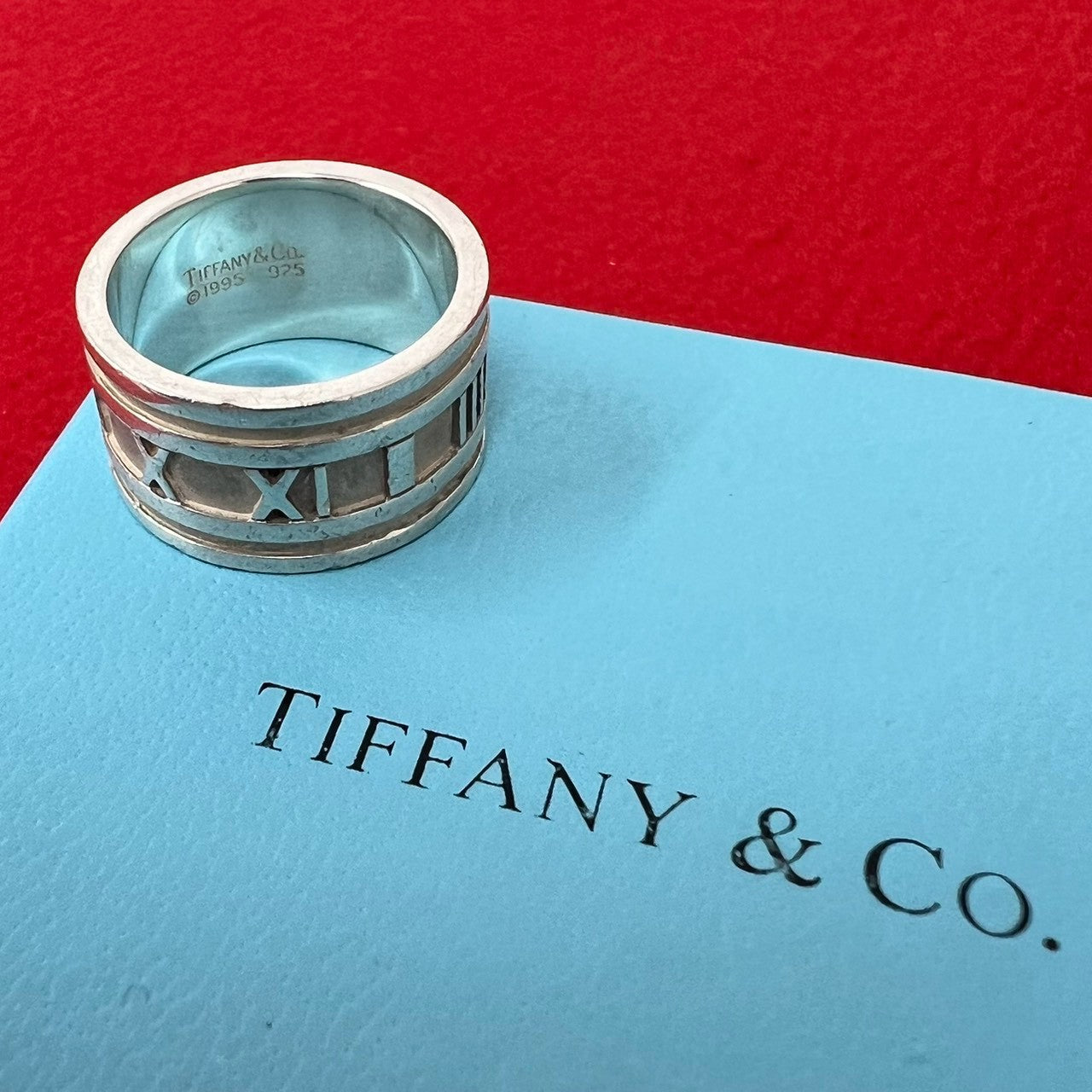 TIFFANY&Co. ティファニー (Vintage) アトラス ワイド リング 指輪