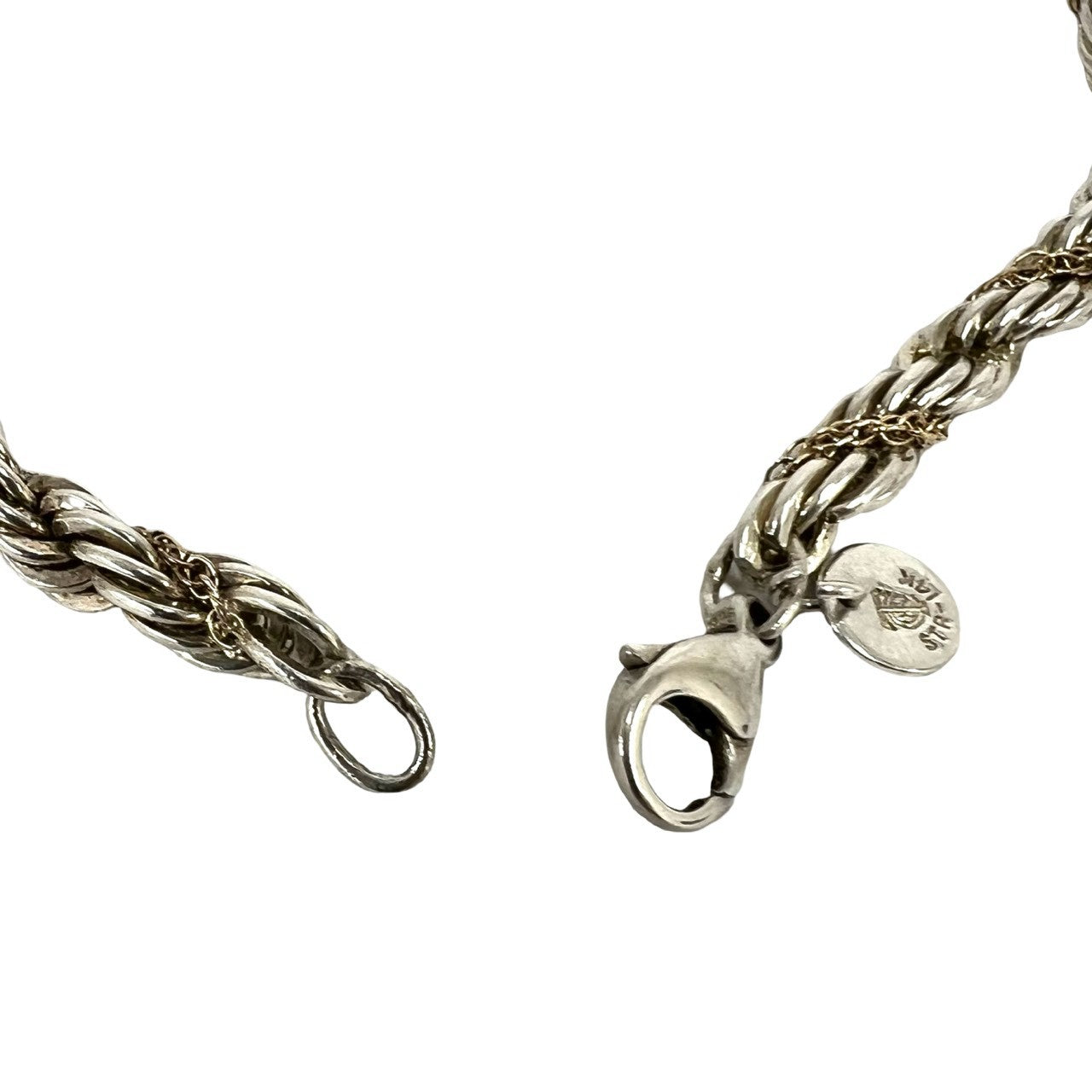 TIFFANY&Co. ティファニー ツイストロープ ネックレス 925 K14 585YG 5