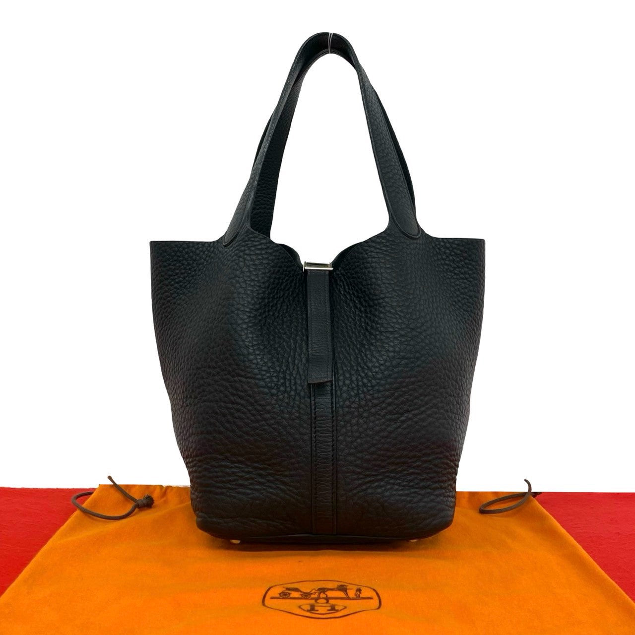 HERMES エルメス ピコタンロック MM ハンドバッグ トリヨンクレマンス