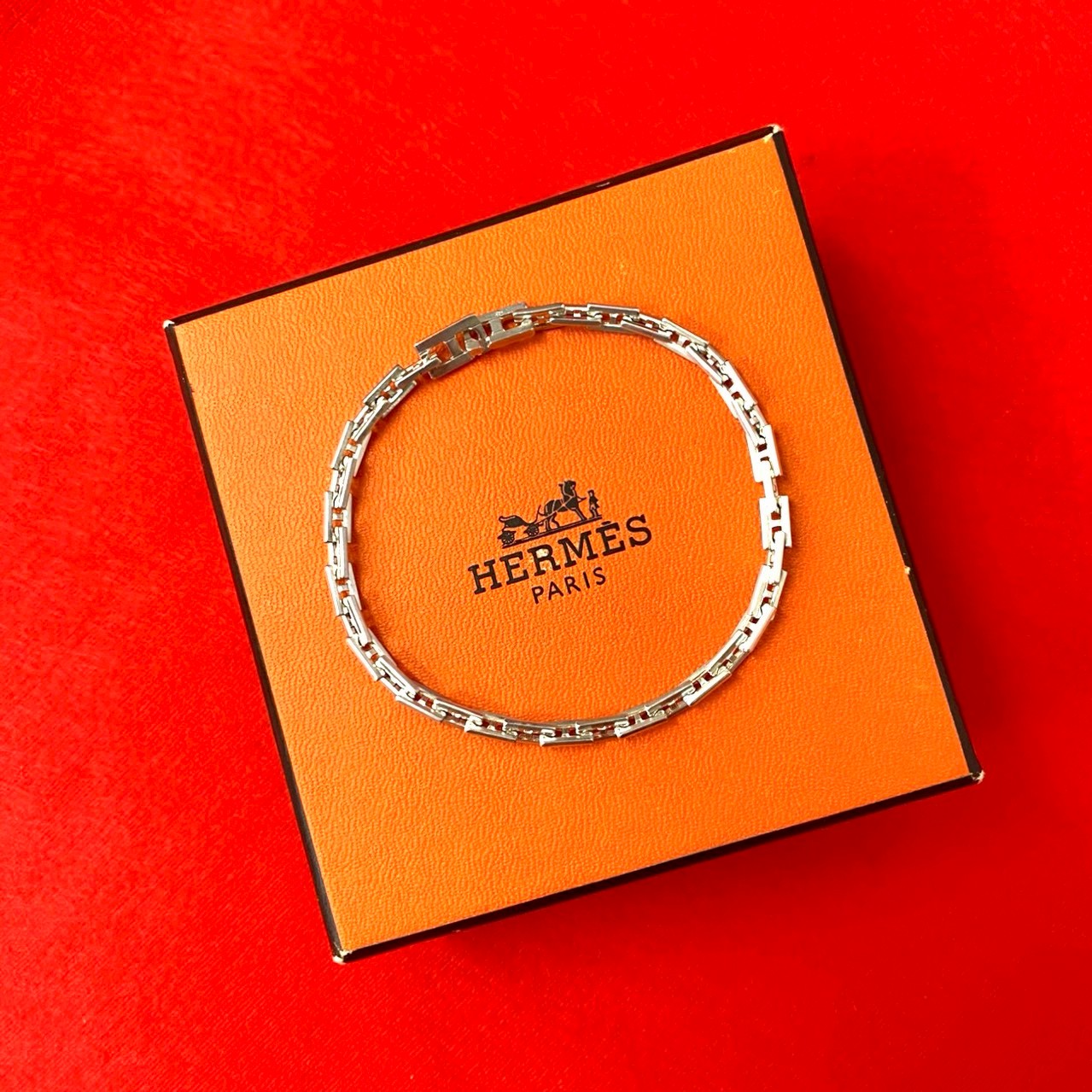 HERMES エルメス (Vintage) ヘラクレス ブレスレット MM
