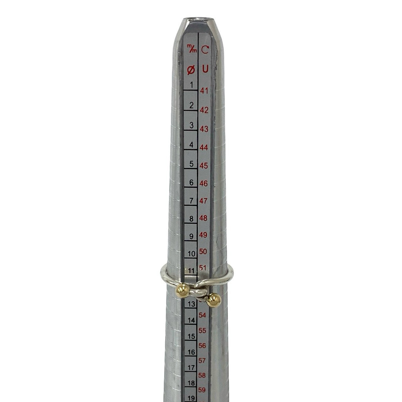 TIFFANY&Co. ティファニー (Vintage) フック&アイ リング 指輪 12号 925 K18 750YG 7