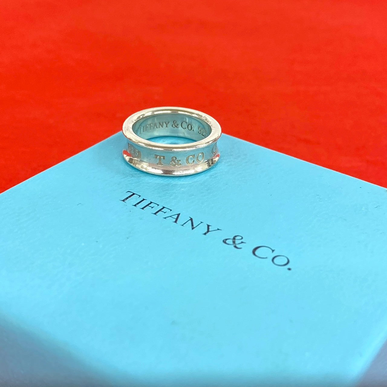 TIFFANY&Co. ティファニー (Vintage) ナローリング 指輪