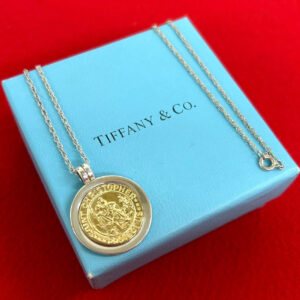 TIFFANY&Co. ティファニー (Vintage) セントクリストファー コイン ネックレス