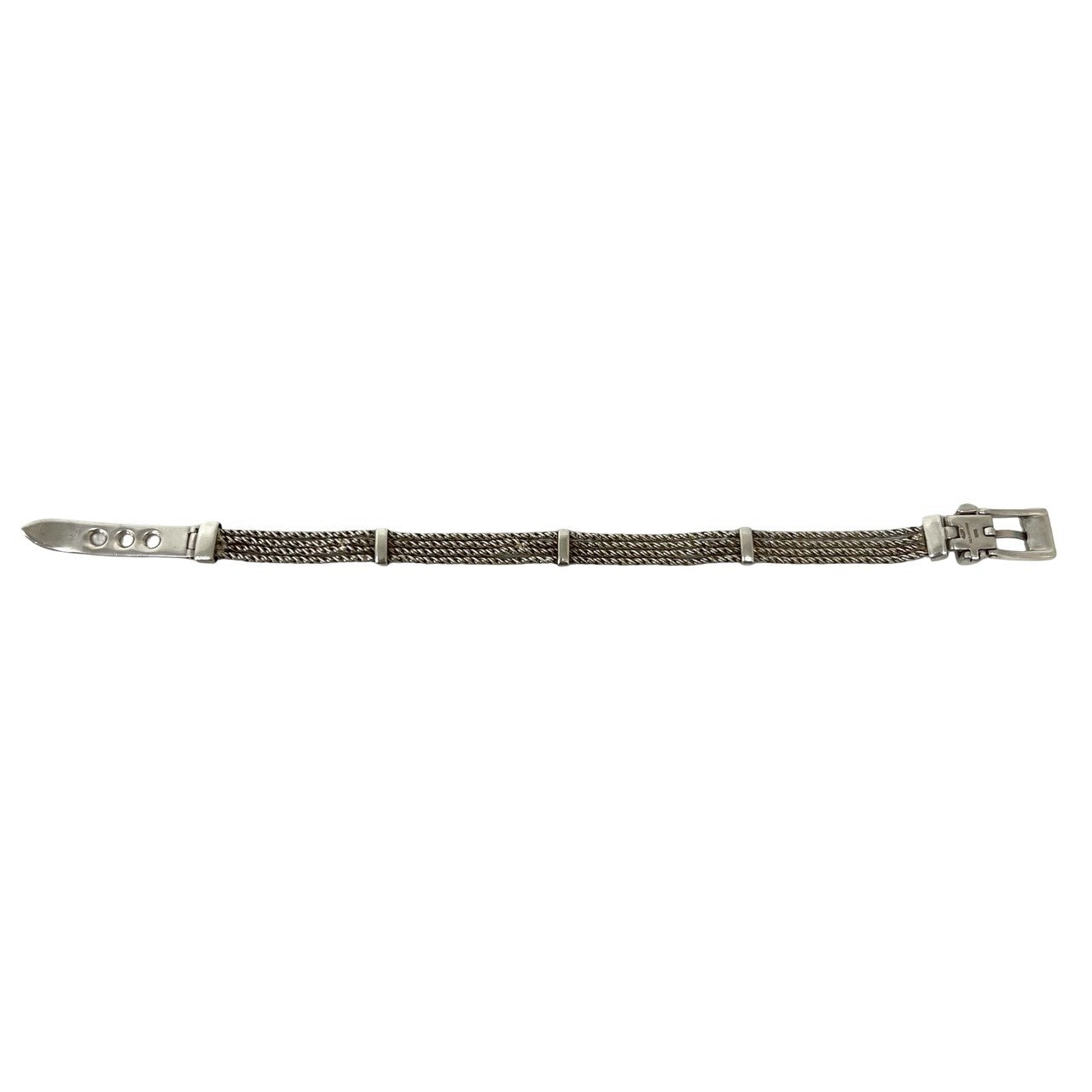 TIFFANY&Co. ティファニー (Vintage) Tロープ ベルト ブレスレット 6