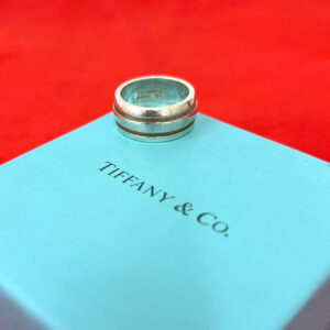 TIFFANY&Co. ティファニー グルーブド ダブルライン リング 指輪