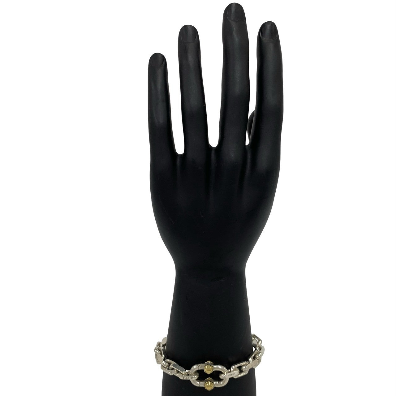 TIFFANY&Co. ティファニー メイカーズ ブレスレット 925 K18 750YG 2