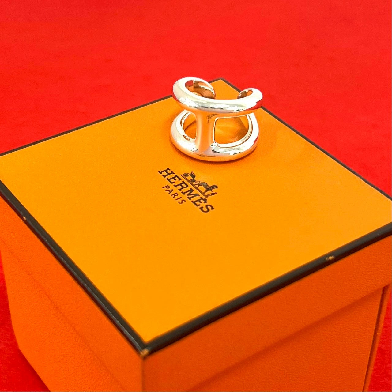 HERMES エルメス オスモズ GM リング 指輪