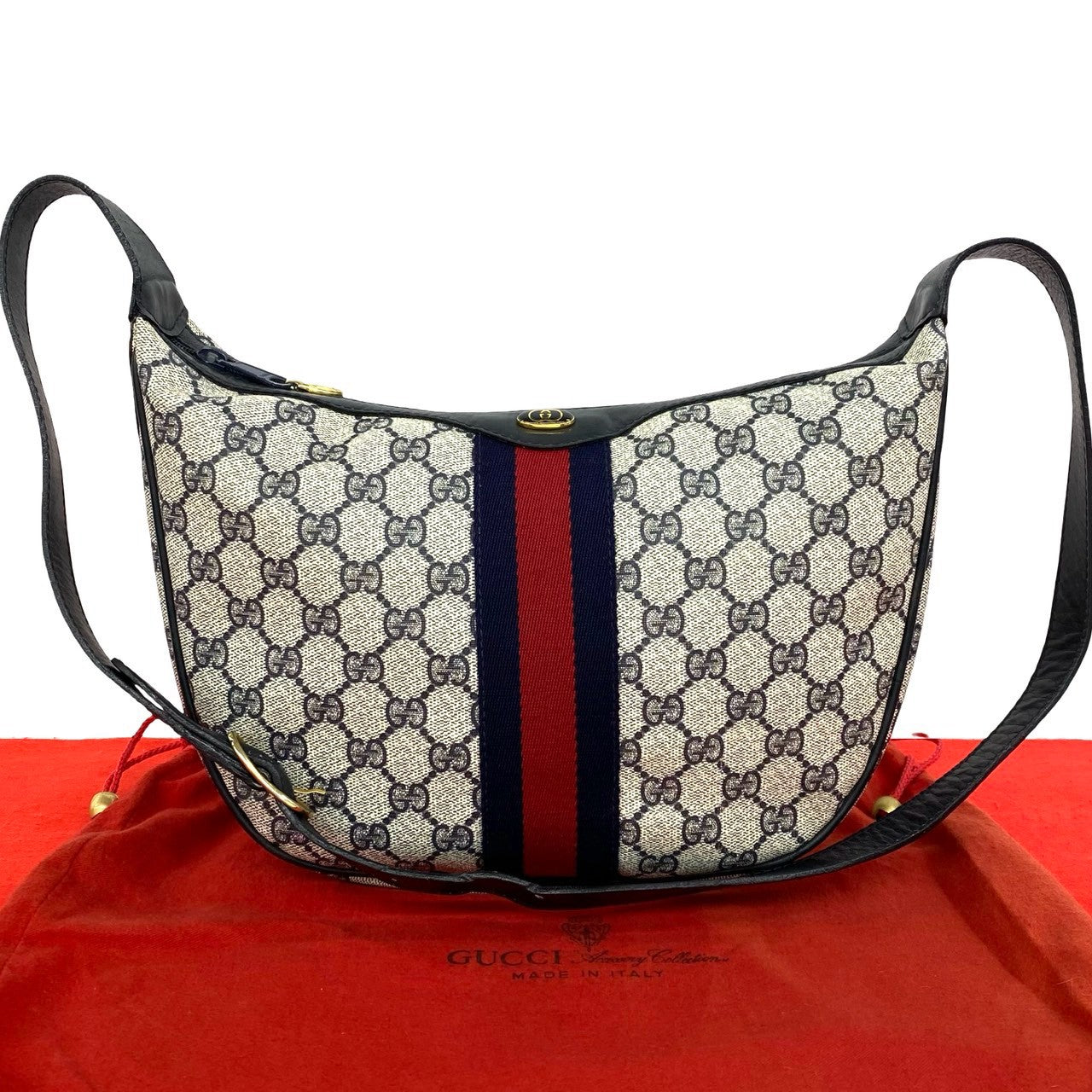 GUCCI グッチ (Vintage) GG ロゴ 柄 ショルダーバッグ