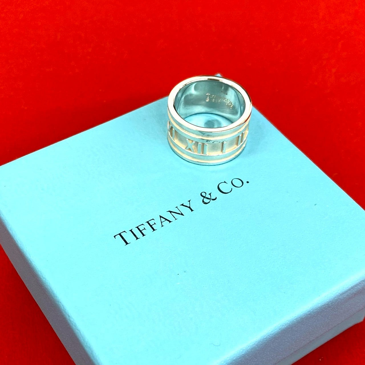 TIFFANY&Co. ティファニー アトラス ワイド リング 指輪