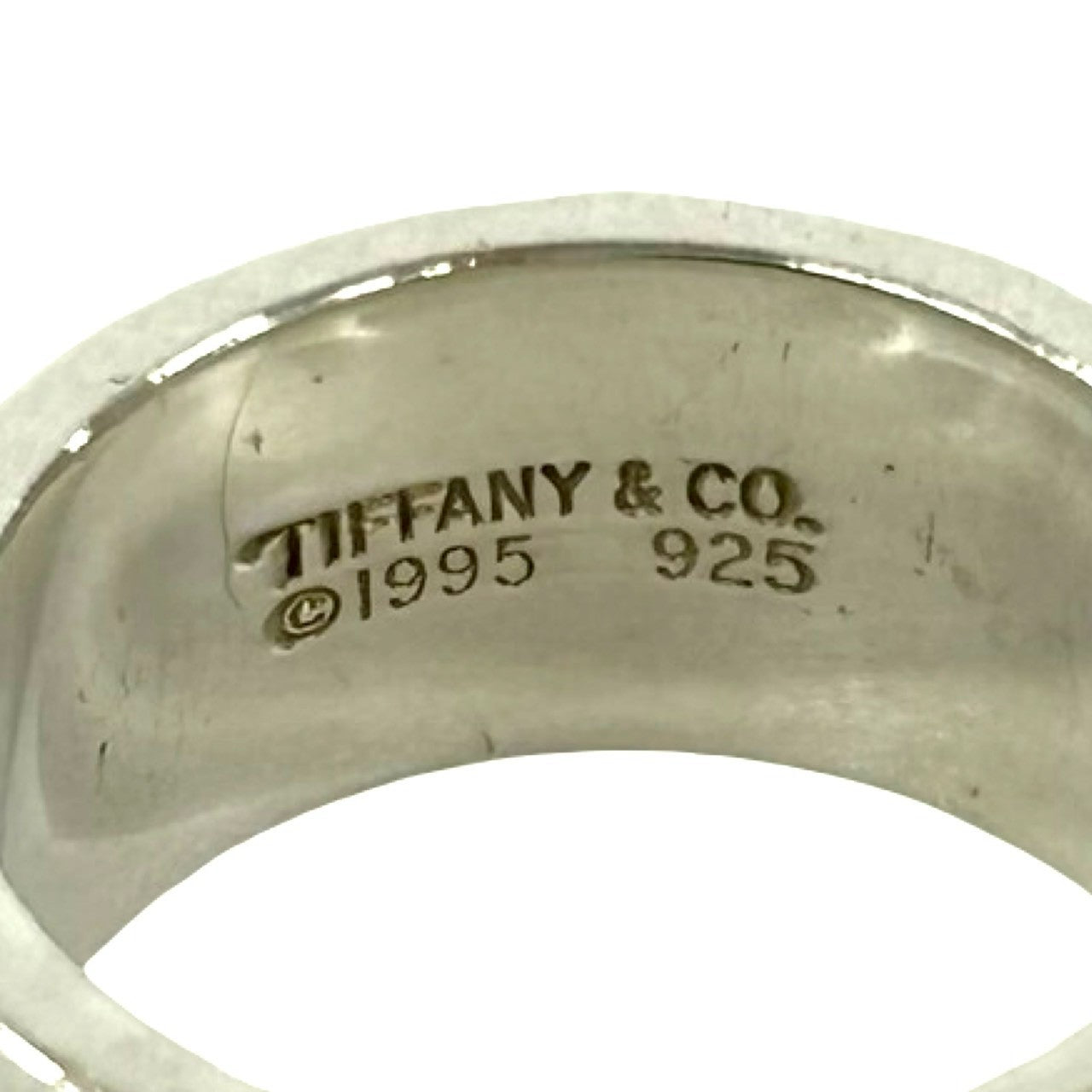 TIFFANY&Co. ティファニー グルーブド ダブルライン 925 リング 指輪 3