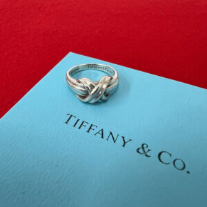 TIFFANY&Co. ティファニー (Vintage) シグネチャークロス リング 指輪