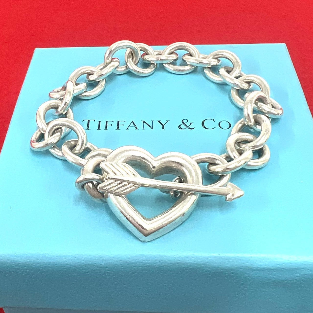 TIFFANY&Co. ティファニー (Vintage) ハートアロー ブレスレット