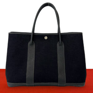 HERMES エルメス ガーデンパーティ PM トートバッグ トワルアッシュ ブッフル