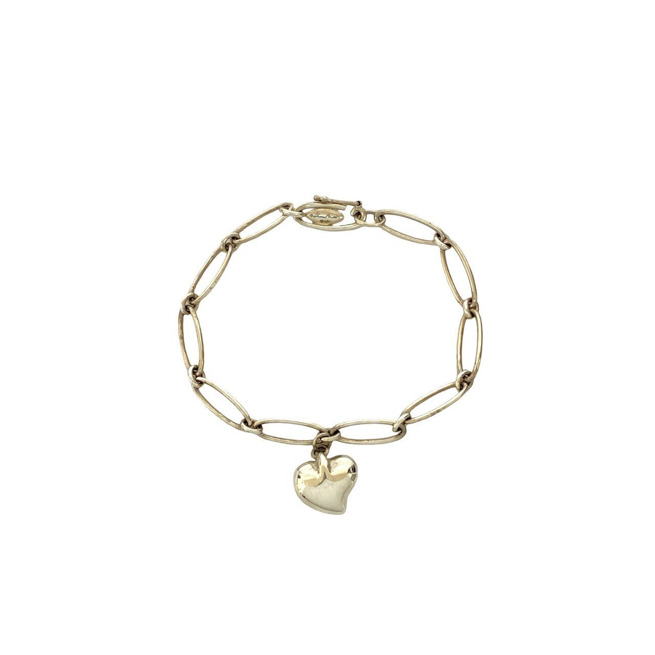 TIFFANY&Co. ティファニー カーブド ハート ブレスレット 4