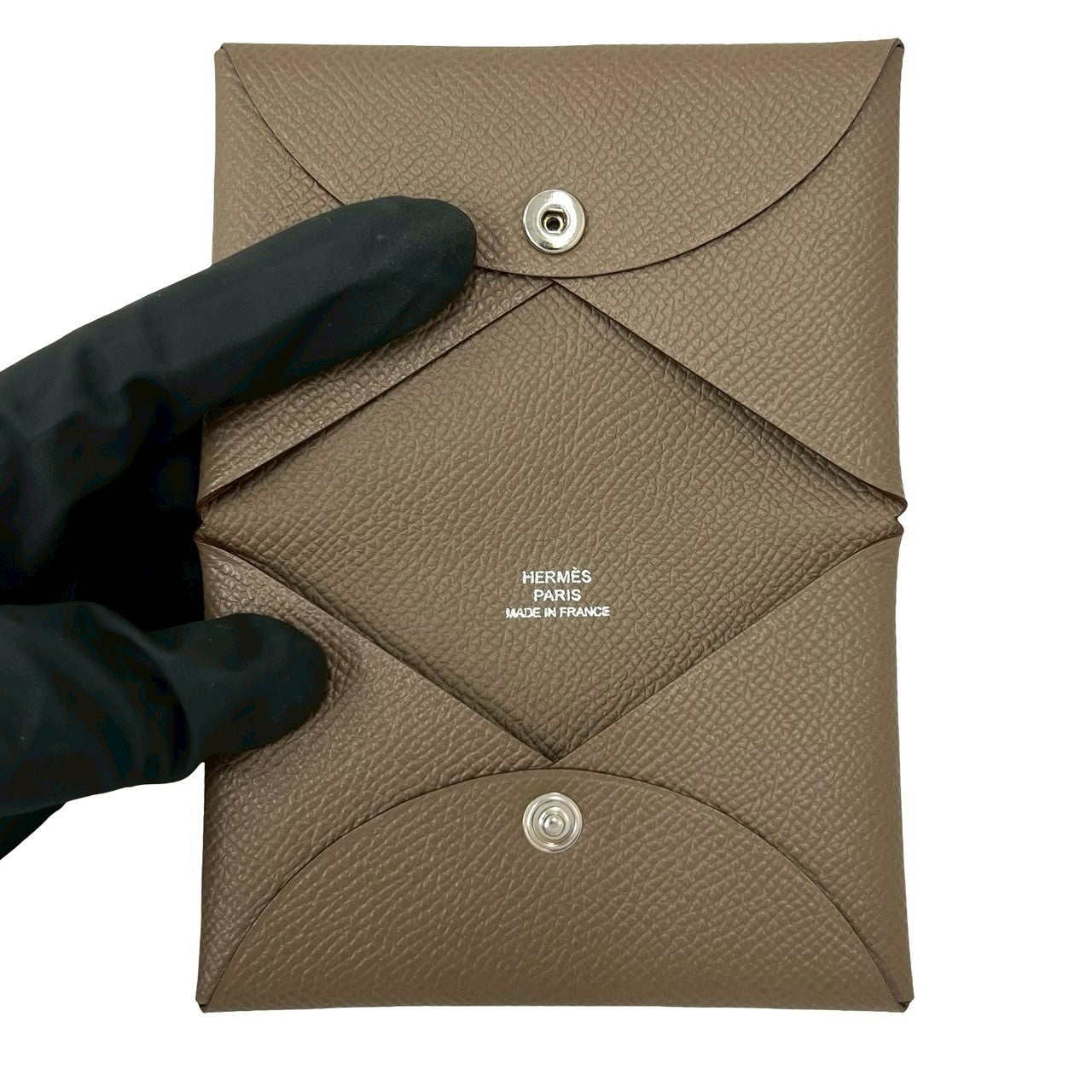 HERMES エルメス カルヴィ カードケース ヴォーエプソン 7
