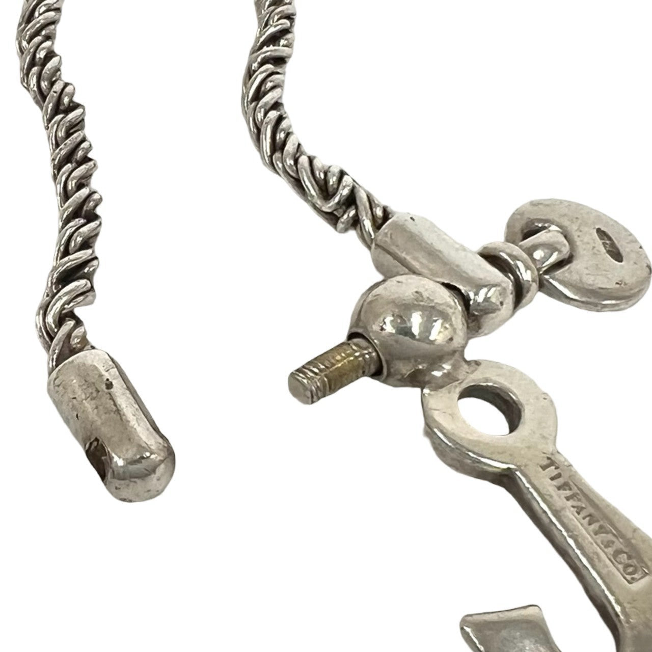 TIFFANY&Co. ティファニー (Vintage) アンカー モチーフ キーリング 3