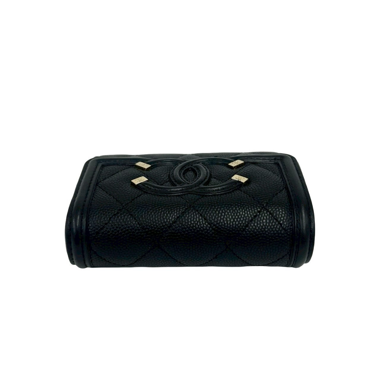 CHANEL シャネル CCフィリグリー 三つ折り財布 3