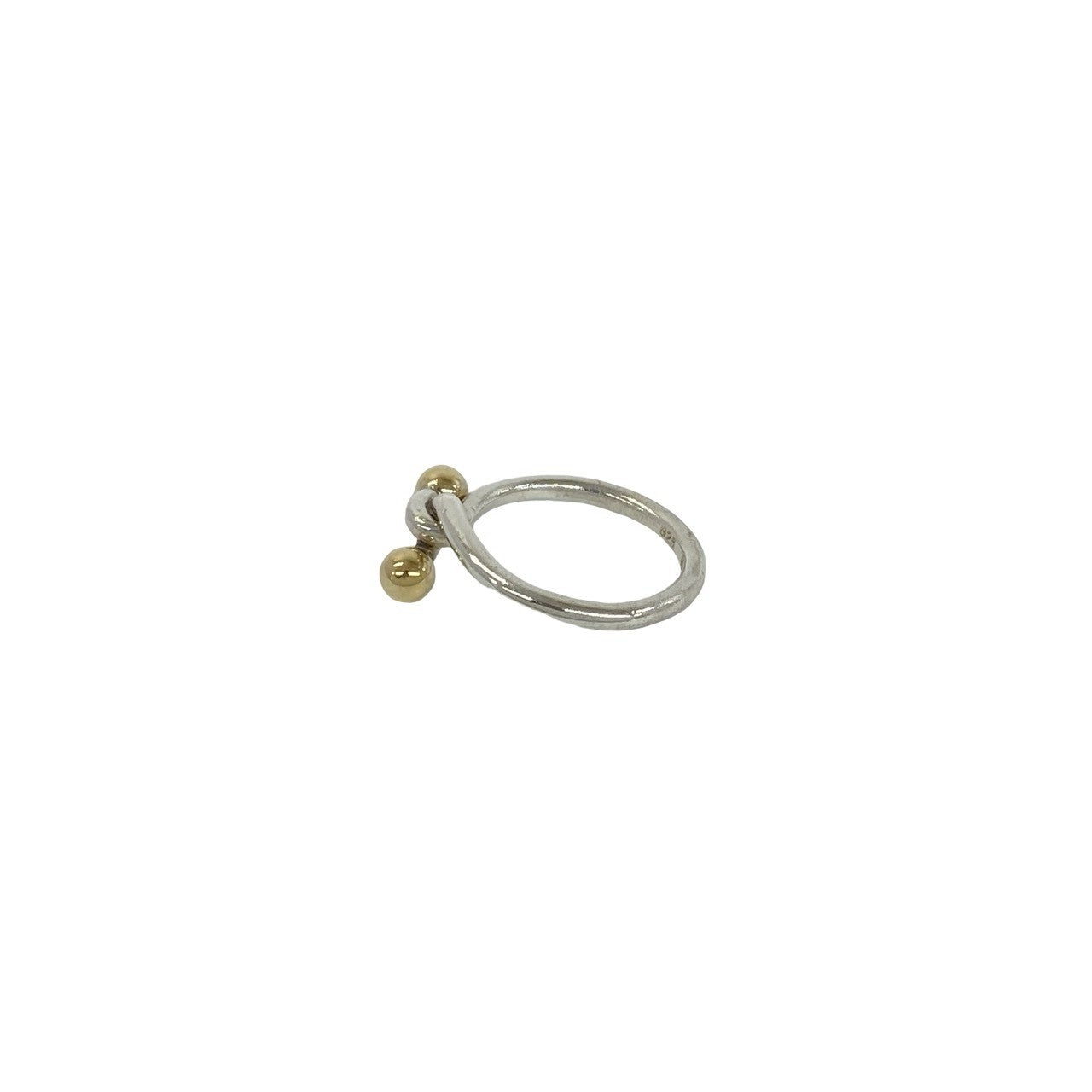 TIFFANY&Co. ティファニー (Vintage) フック&アイ リング 指輪 925 K18 750YG 4