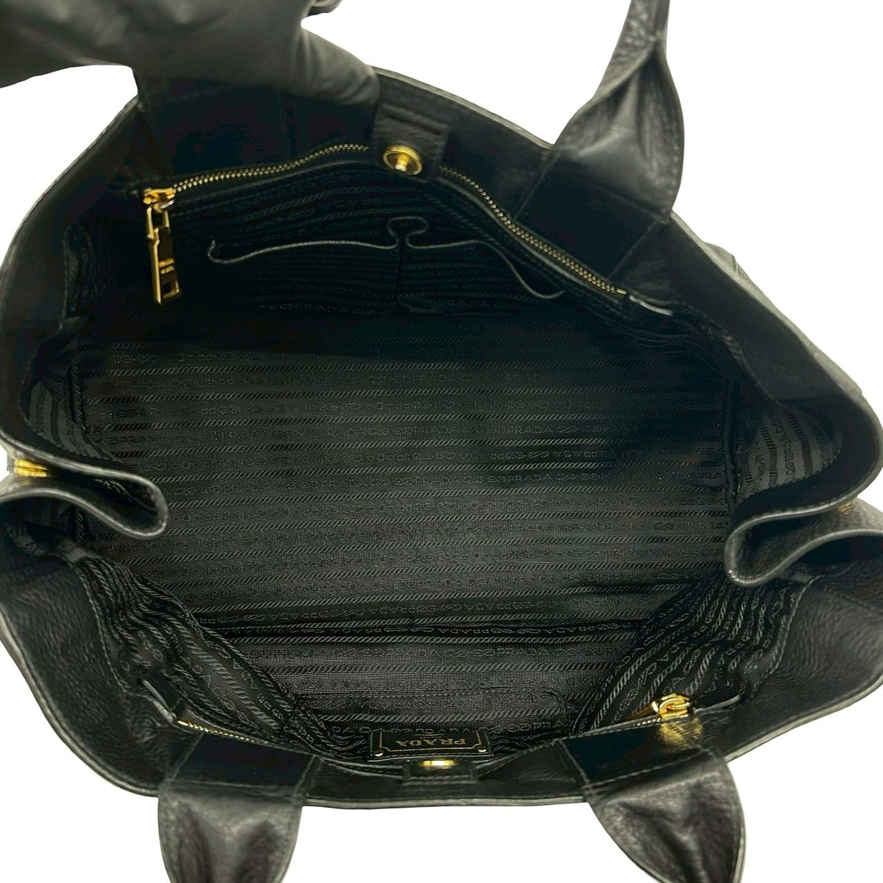PRADA プラダ カナパ ハンドバッグ 9