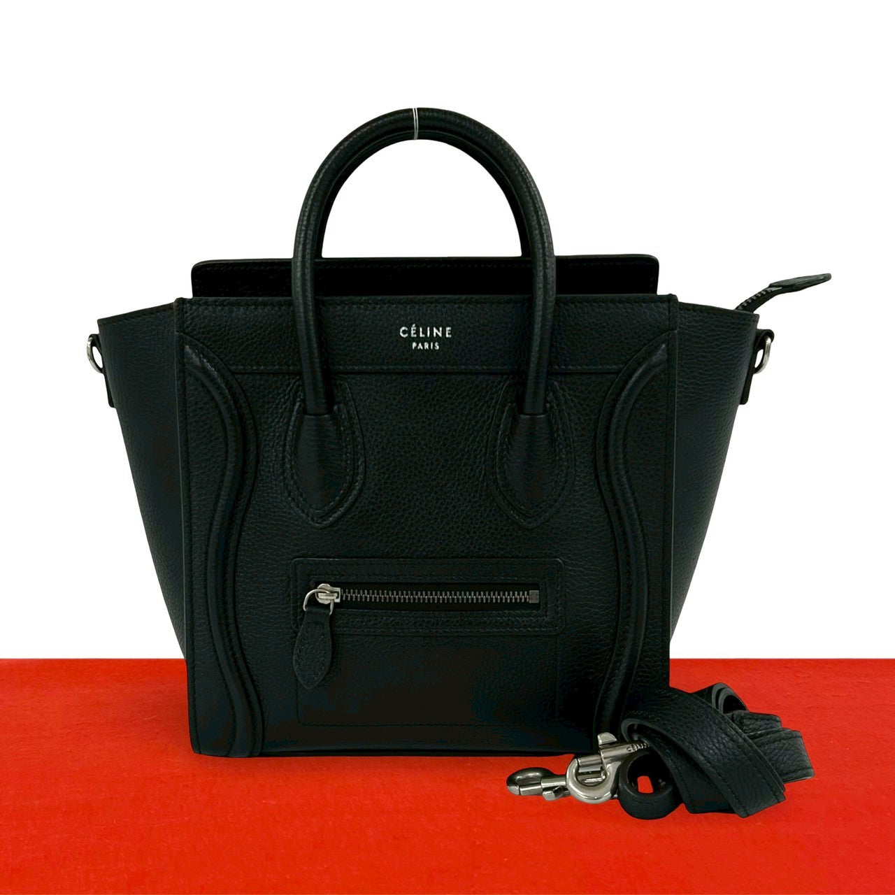 CELINE セリーヌ ラゲージ ナノショッパー ショルダーバッグ