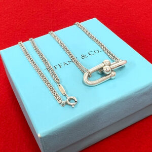 TIFFANY&Co. ティファニー ハードウェア ダブルリンク ネックレス