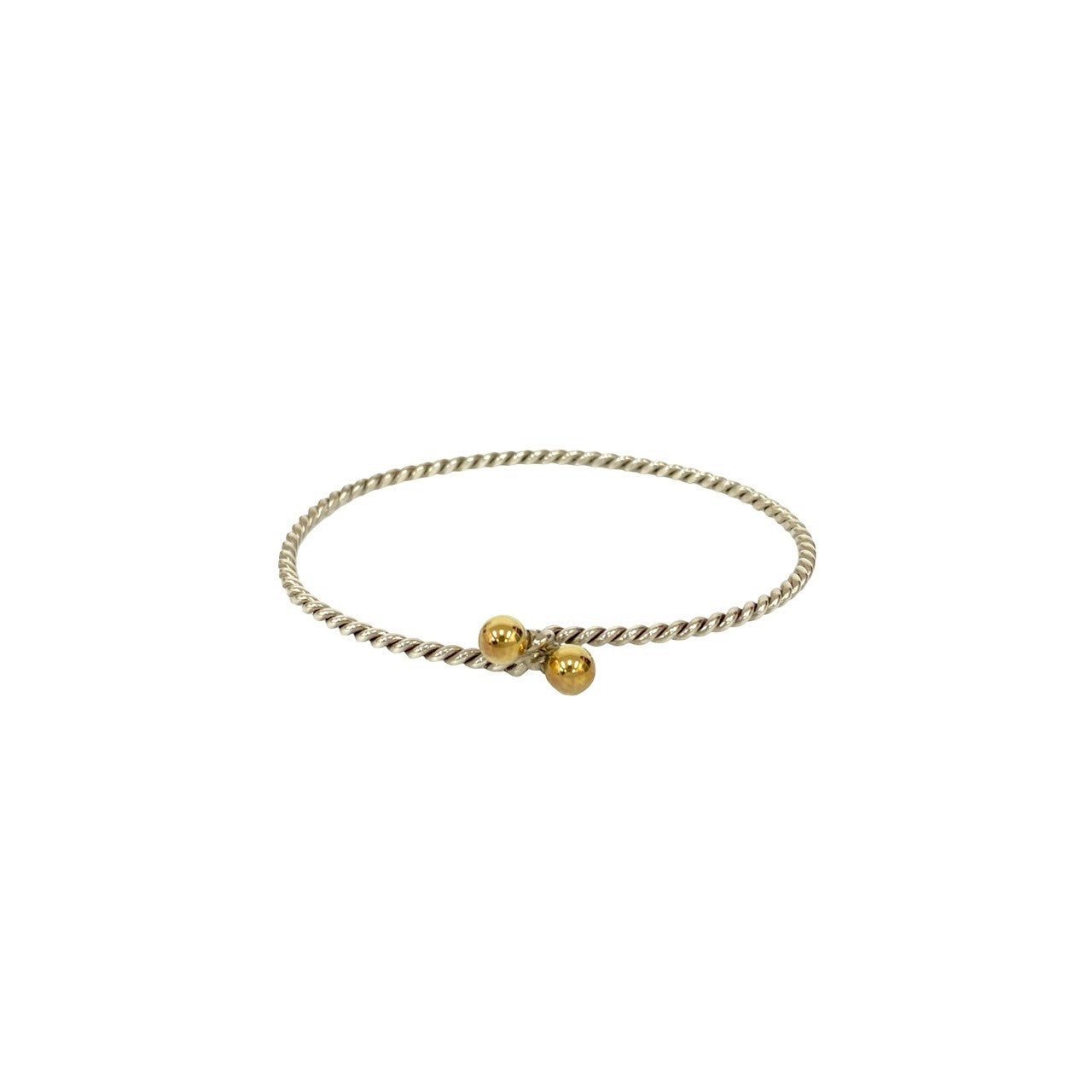 TIFFANY&Co. ティファニー ツイスト ダブル アイ バングル 5