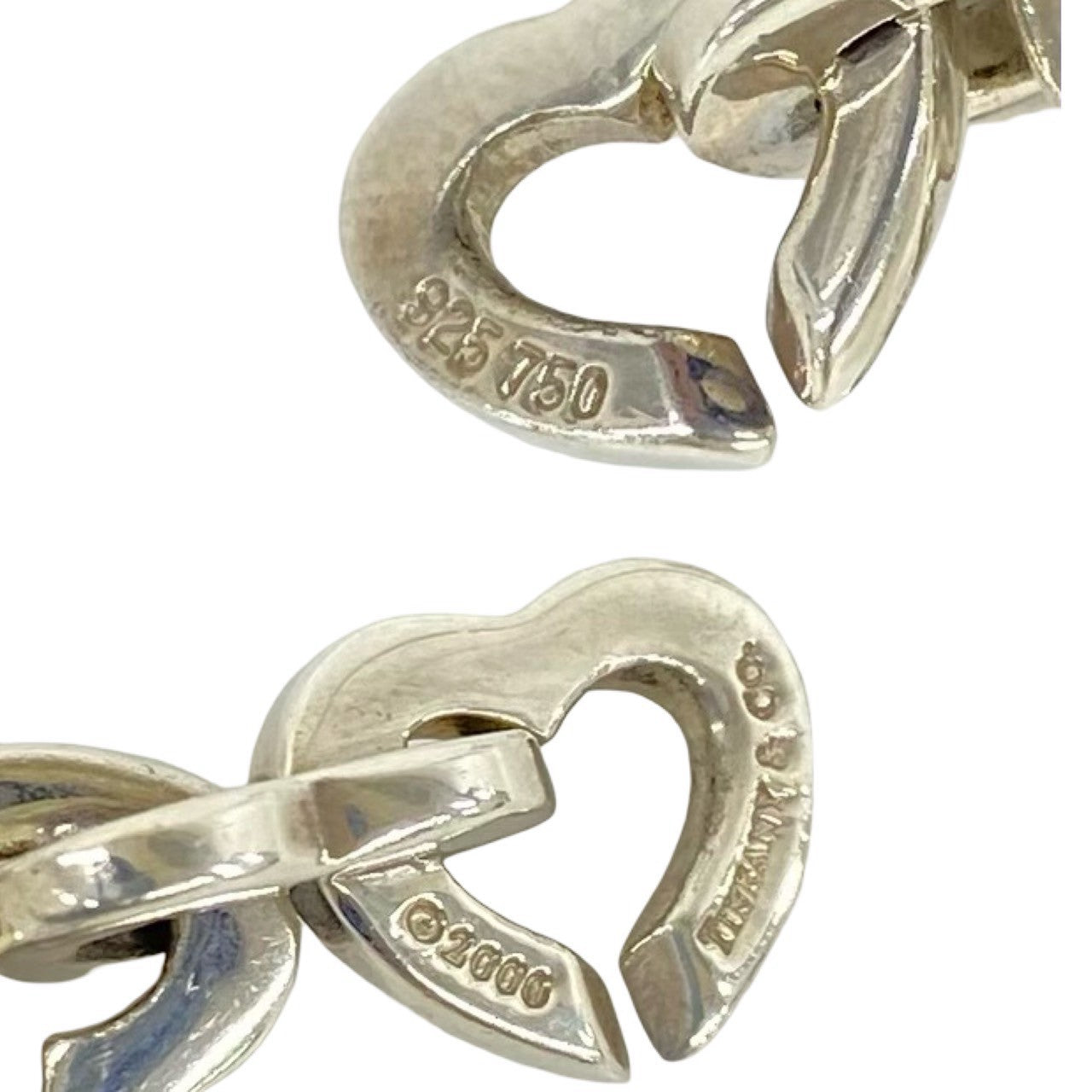 TIFFANY&Co. ティファニー ハートリンク コンビ ブレスレット 925 K18 750YG 3