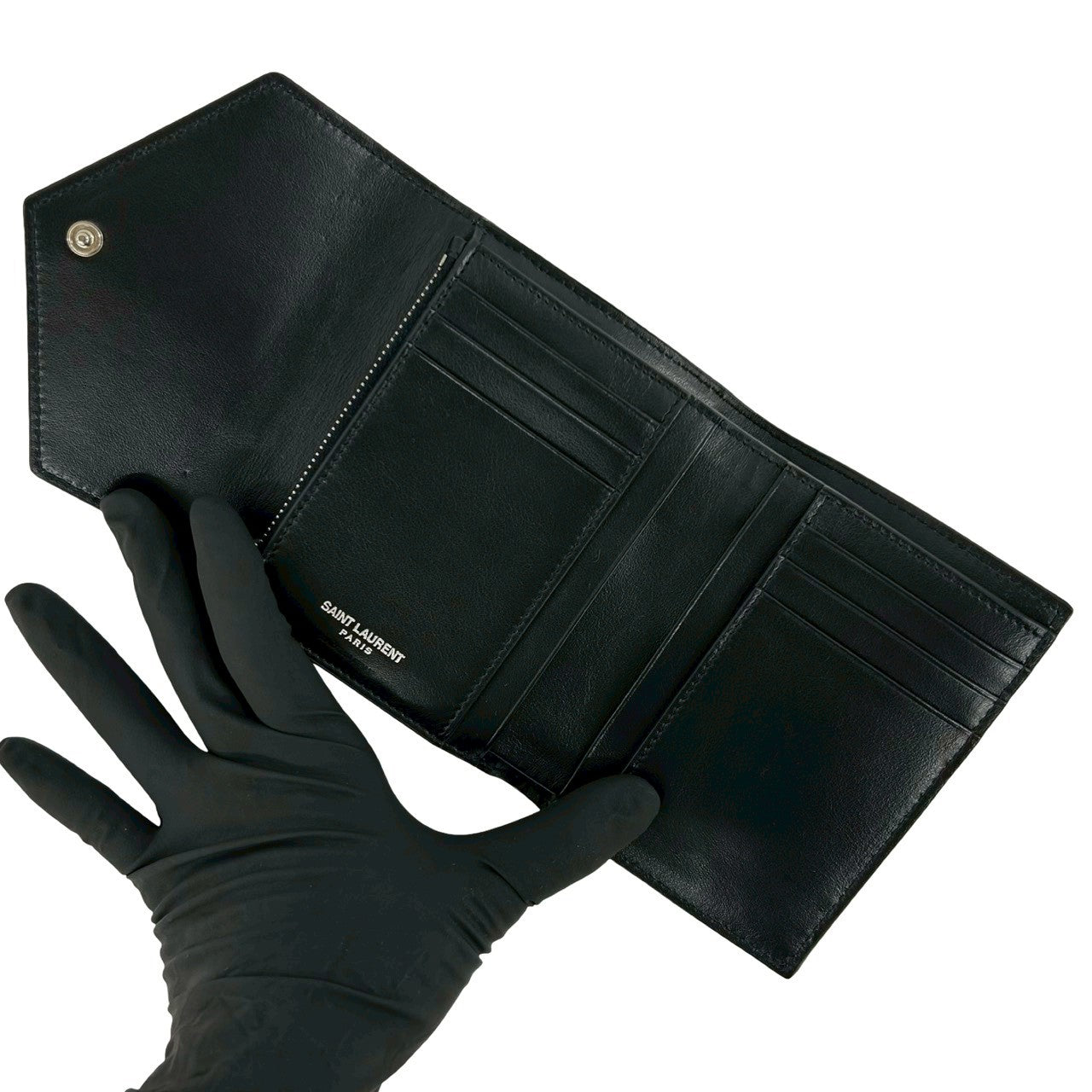 YVES SAINT LAURENT イヴ・サンローラン 二つ折り財布 7