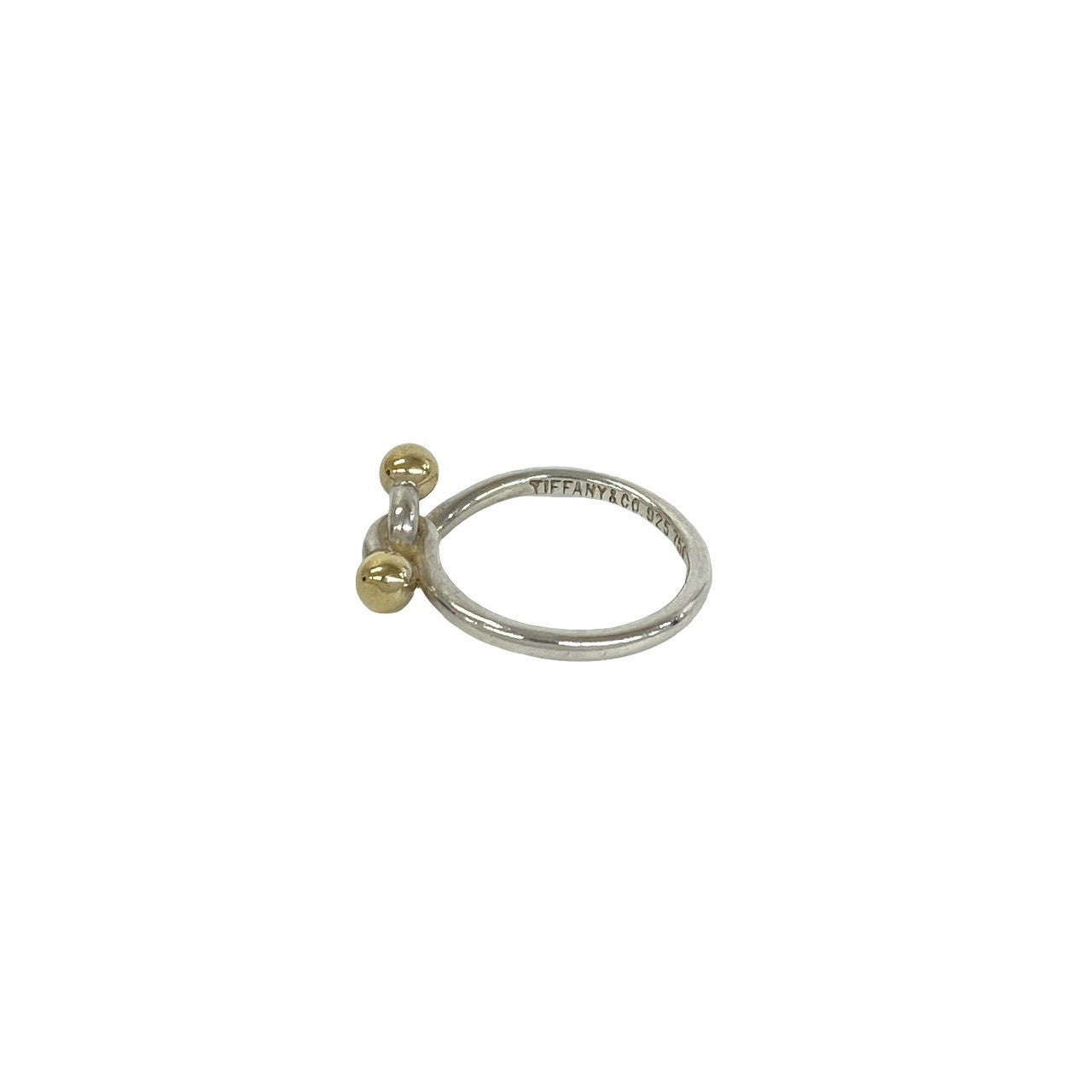 TIFFANY&Co. ティファニー (Vintage) フック&アイ リング 925 K18 750YG 指輪 4