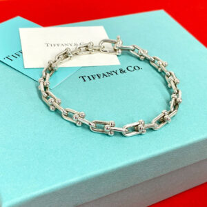 TIFFANY&Co. ティファニー ハードウェア スモールリンク 28コマ ブレスレット