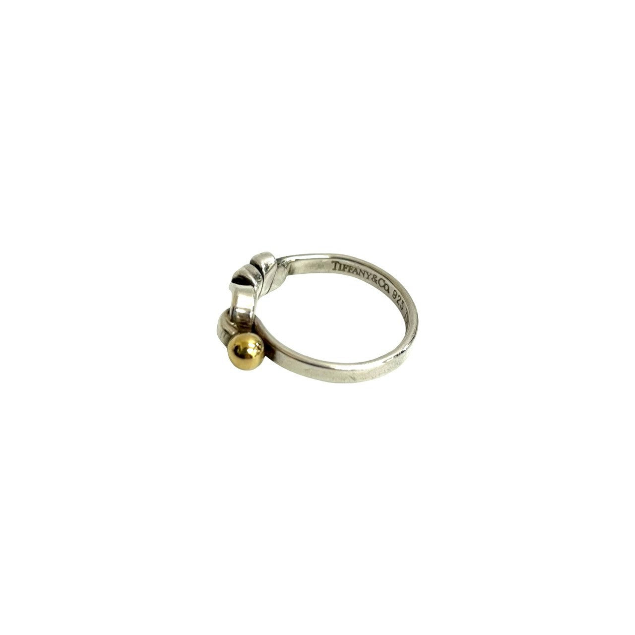 TIFFANY&Co. ティファニー フック&アイ ラブノット リング 指輪 3