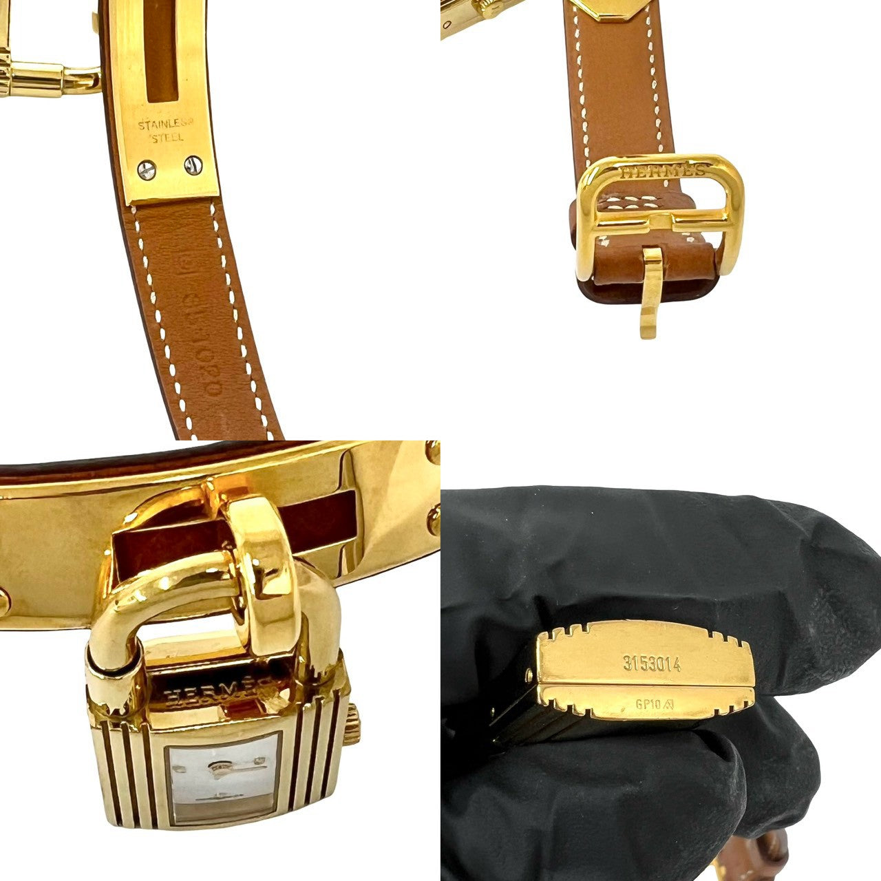HERMES エルメス ケリー ウォッチ 腕時計 ヴォーエプソン 3