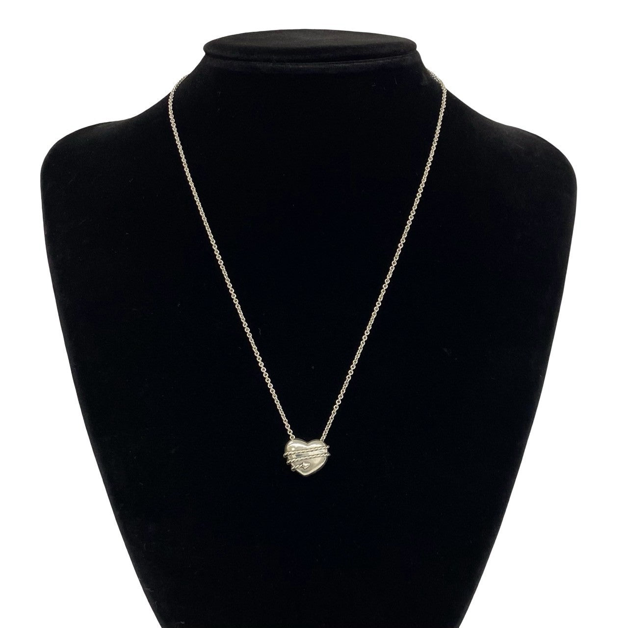 TIFFANY&Co. ティファニー (Vintage) ハート&アロー ネックレス 2