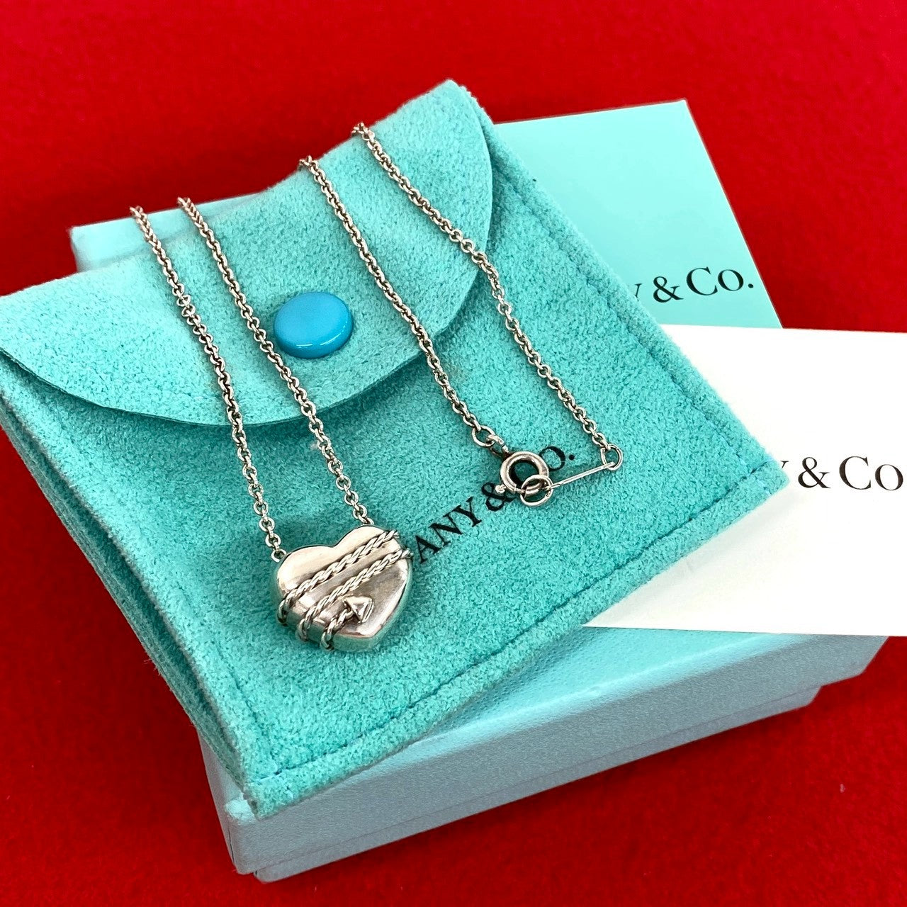 TIFFANY&Co. ティファニー (Vintage) ハート&アロー ネックレス