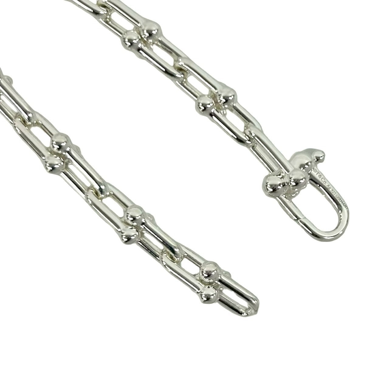 TIFFANY&Co. ティファニー ハードウェア スモールリンク ブレスレット 4